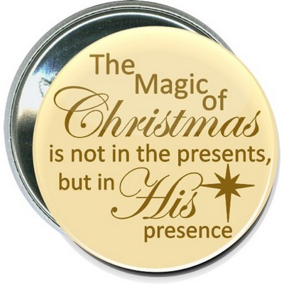Christmas - The Magic of Christmas - 2 1/4'' Round Button